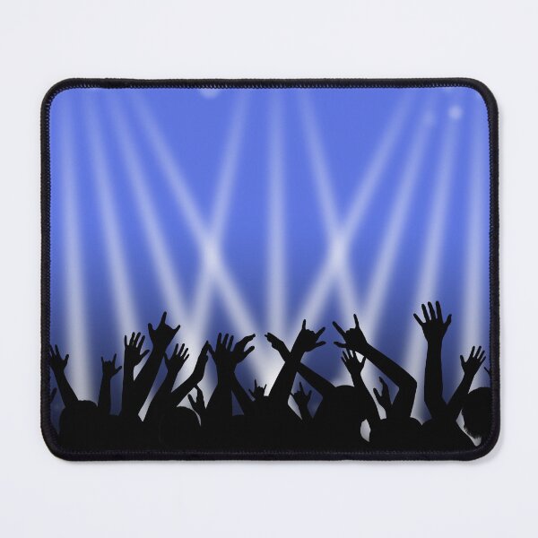Item preview, Dancing Crowd With Blue and White Lights designed and sold by MarkUK97.