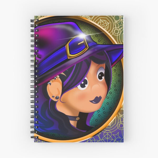 Item preview, Halloween Witch Mandala (Blue) designed and sold by GlaDyxies.