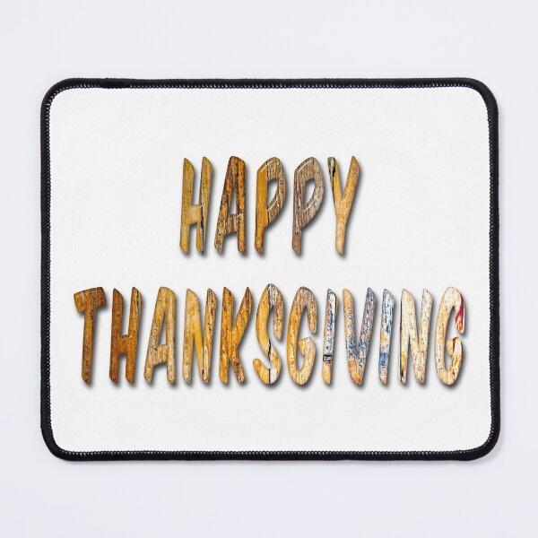 Item preview, Happy Thanksgiving Distressed Wood Words designed and sold by MarkUK97.