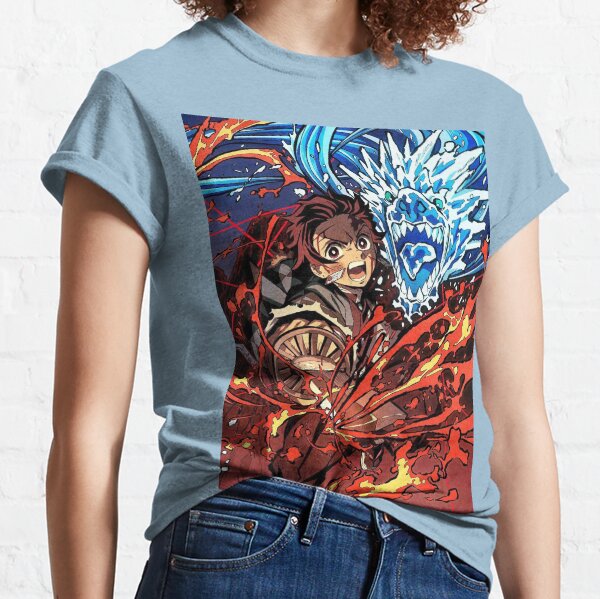 Tan with power of water and fire Classic T-Shirt