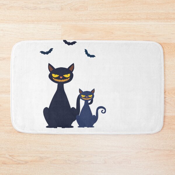 Item preview, halloween cat rug designed and sold by krimobk.