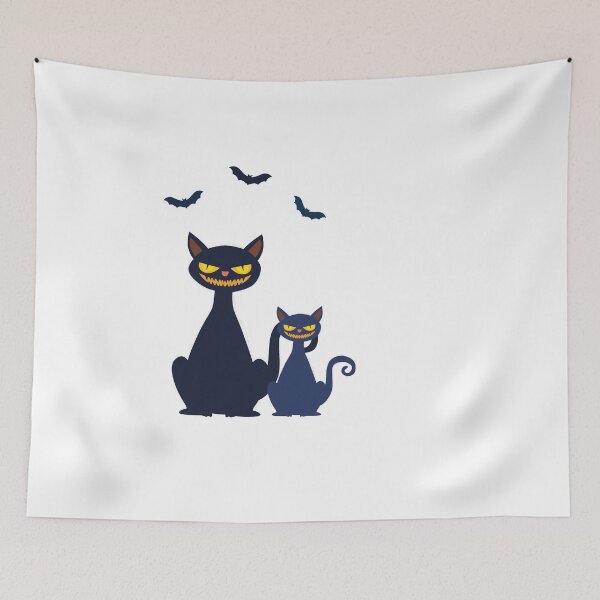 Item preview, halloween cat rug designed and sold by krimobk.