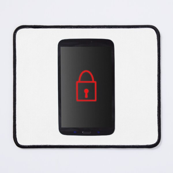Item preview, Mobile Phone Locked With Padlock Symbol designed and sold by MarkUK97.