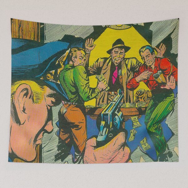Item preview, Cops and Robbers, Vintage Trapped Comic Book, 1950s, Mobsters, Dirty Money, designed and sold by Nostrathomas66.