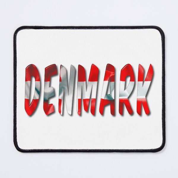 Item preview, Denmark Word With Flag Texture designed and sold by MarkUK97.