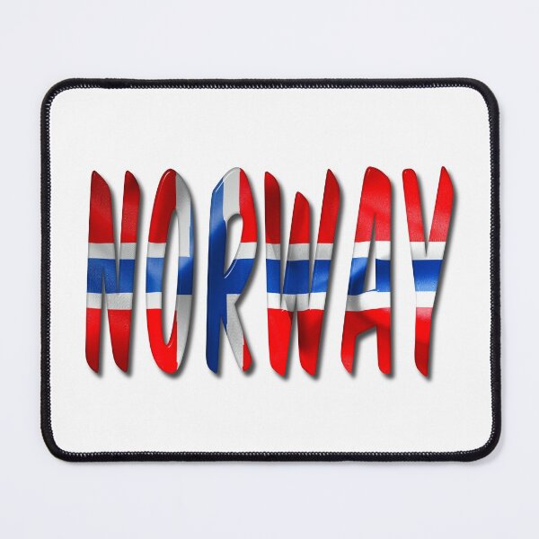 Item preview, Norway Word With Flag Texture designed and sold by MarkUK97.