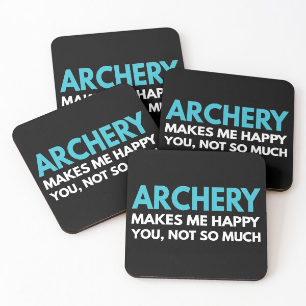 Item preview, Archery Makes me Happy You Not so Much designed and sold by TendyTees.