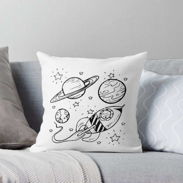 Item preview, galaxy planets with a rocketship designed and sold by raoufdesigner.