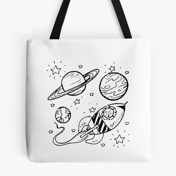 Item preview, galaxy planets with a rocketship designed and sold by raoufdesigner.