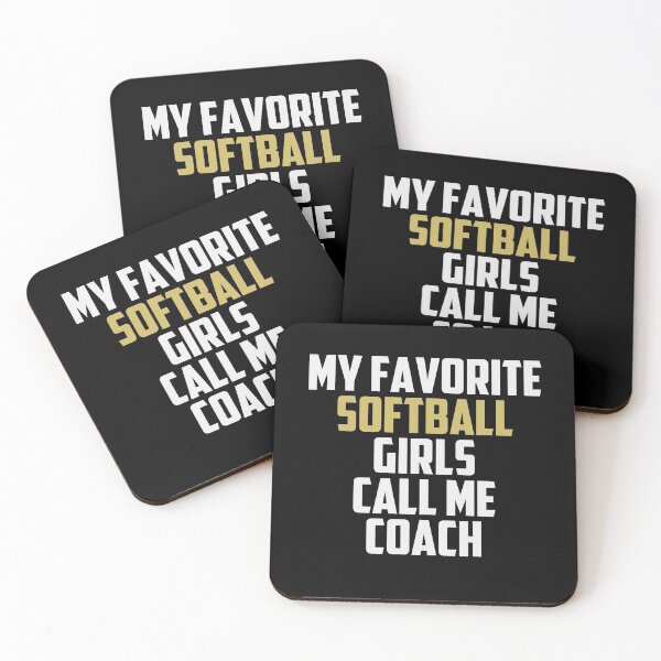 Item preview, My Favorite Softball Girls Call Me Coach - Softball Coaches / Birthday Gift Idea / Christmas Gifts designed and sold by Chamssou.