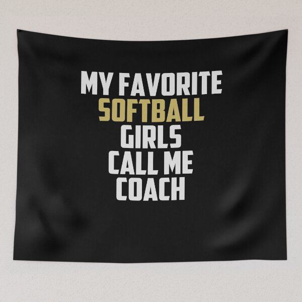 Item preview, My Favorite Softball Girls Call Me Coach - Softball Coaches / Birthday Gift Idea / Christmas Gifts designed and sold by Chamssou.