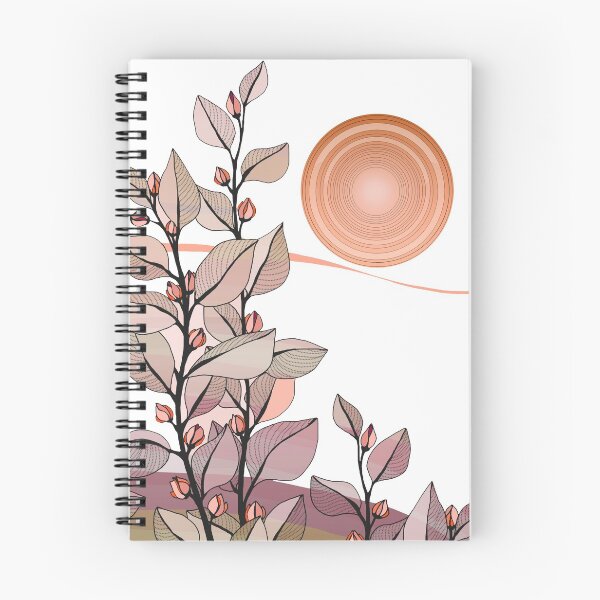 Item preview, Puesta de sol con flores designed and sold by beamorello.