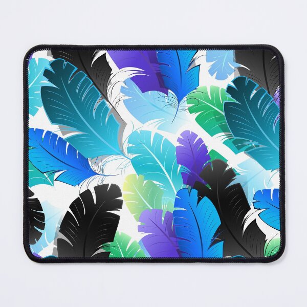 Item preview, Design with Blue Feathers designed and sold by Blackmoon9.