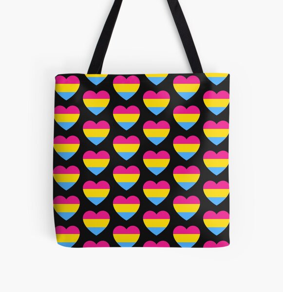 Pride Flag - Pansexual All Over Print Tote Bag
