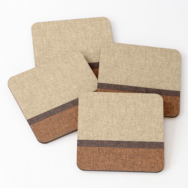 Item preview, Modern Abstract Crosshatch Rust Orange Brown Almond designed and sold by jocelynsart.