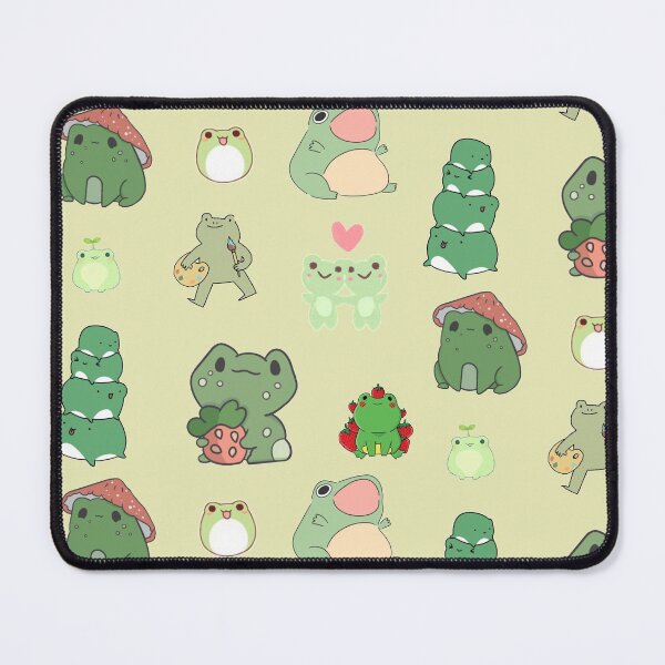 Item preview, Kawaii adorable fairy core frog sticker pack designed and sold by GirlofRandom.