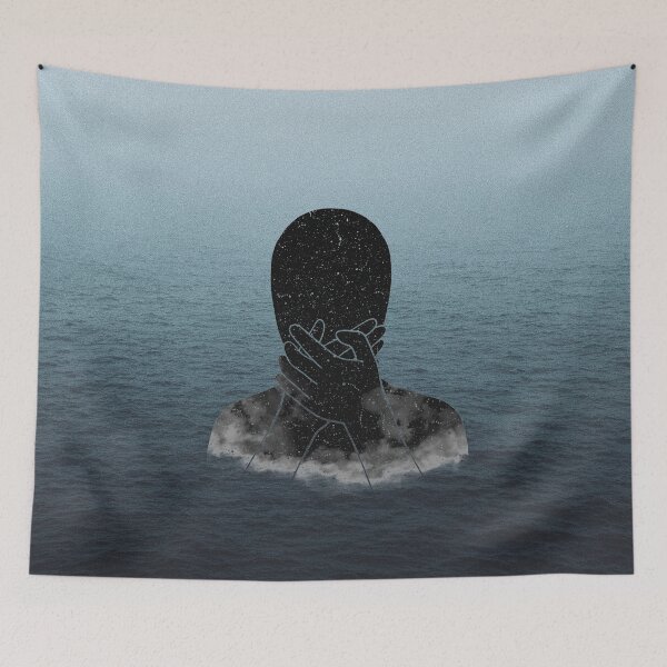Item preview, Stardust man rises from the sea designed and sold by thatsit-itslit.