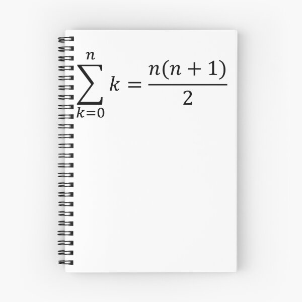 Item preview, sum of natural numbers designed and sold by NoetherSym.