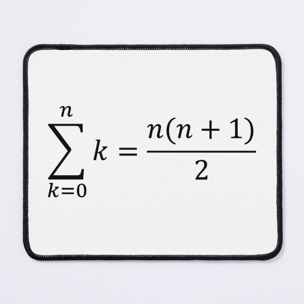 Item preview, sum of natural numbers designed and sold by NoetherSym.