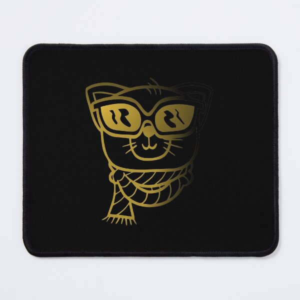 Item preview, Funny cat i fully intend to haunt people when i die I Have A List funny mouse pad designed and sold by coolprintstore.
