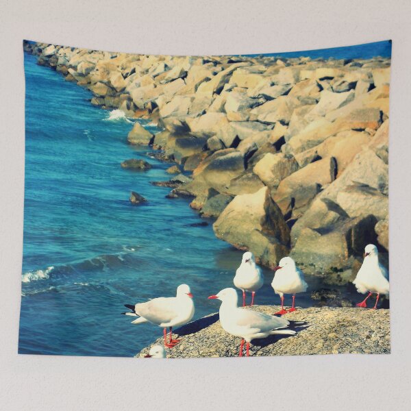 Item preview, Seagulls at the Beach designed and sold by VioletWinters.