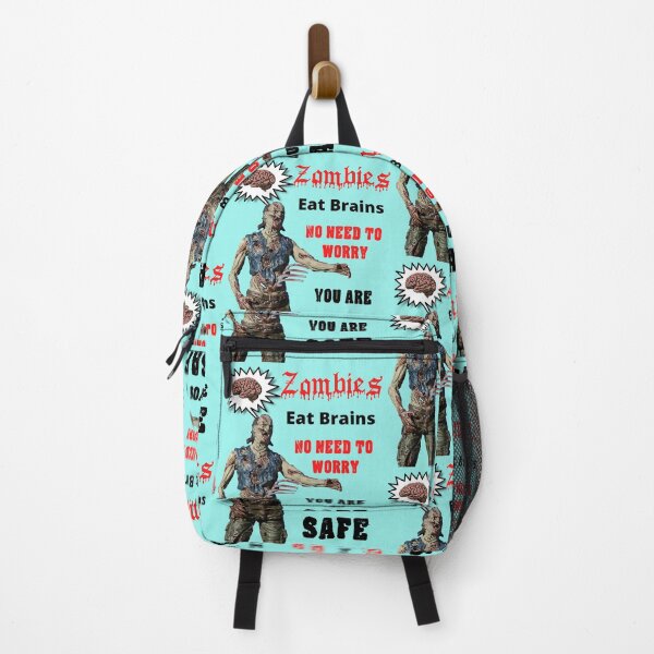 Item preview, Funny Spooky and Scary Zombies Eat Brains designed and sold by joseech.