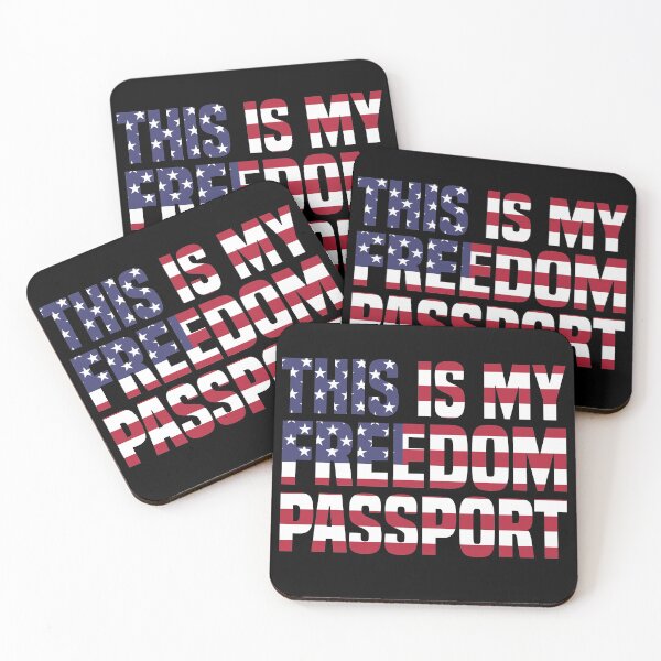Item preview, This Is My Freedom Passport  designed and sold by medbdj.