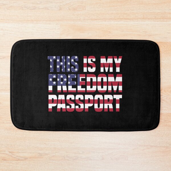Item preview, This Is My Freedom Passport  designed and sold by medbdj.