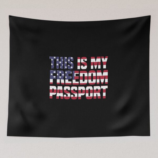 Item preview, This Is My Freedom Passport  designed and sold by medbdj.