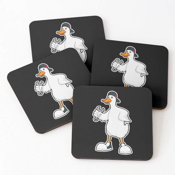 Item preview, Duck as Craftsman with Tool & Cap designed and sold by Snabdesign84.