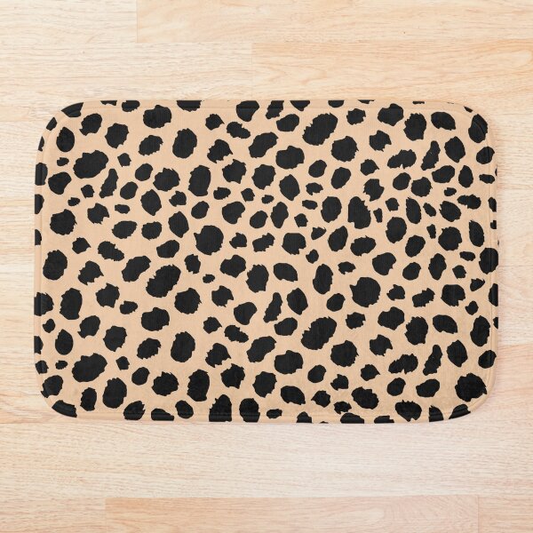 Leopard print design Bath Mat