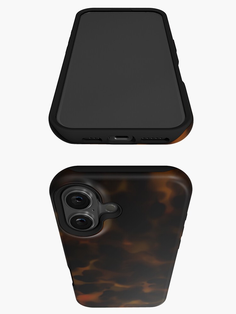 Imagen 3 de 4, Funda de iPhone con la obra Concha de tortuga rojo oscuro, diseñada y vendida por trajeado14.