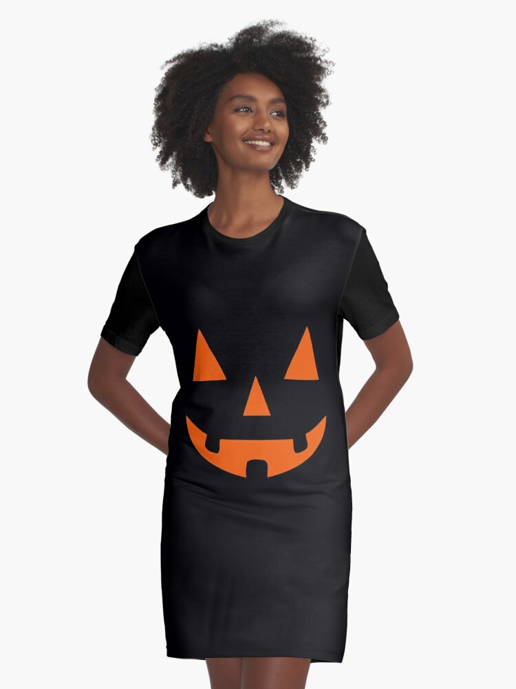 pumpkin tshirt dress