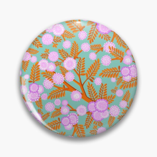 Item preview, Contemporary Wattle Flowers  designed and sold by Sketchbook Designs.