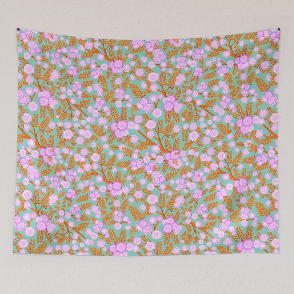 Item preview, Contemporary Wattle Flowers  designed and sold by Sketchbook Designs.