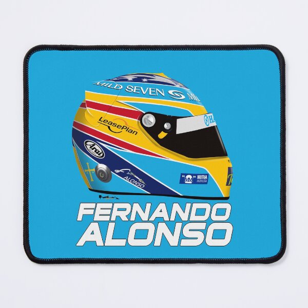 Item preview, Fernando Alonso - 2006 R26 Renault Helmet designed and sold by JageOwen.