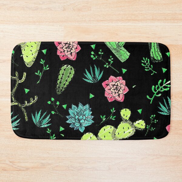 Item preview, cactus multicolor trendy bright colors pattern designed and sold by cutecrazytshirt.