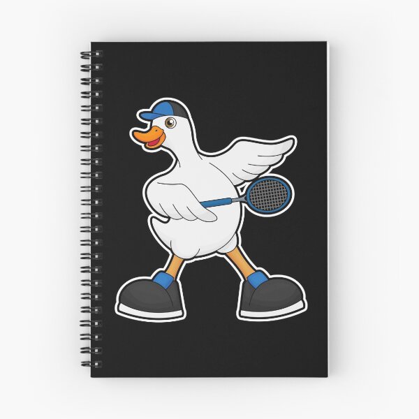 Item preview, Duck at Tennis with Tennis racket & Cap designed and sold by Snabdesign84.
