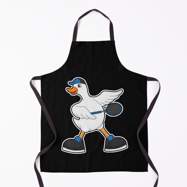 Item preview, Duck at Tennis with Tennis racket & Cap designed and sold by Snabdesign84.