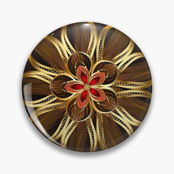 Item preview, Abstract Brown Flower designed and sold by Blackmoon9.