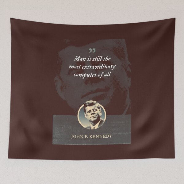 Item preview, John F. Kennedy - Man is still the most extraordinary computer of all designed and sold by Syahrasi.
