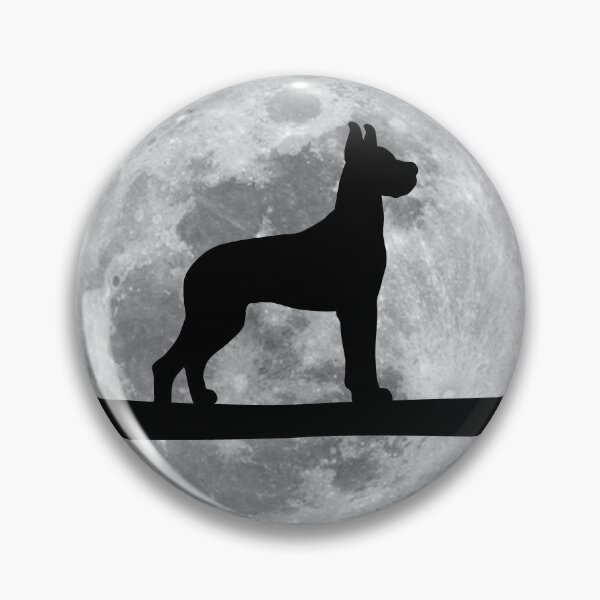 Item preview, Great Dane Dog Night Moon great dane Lover designed and sold by alaechamlal.