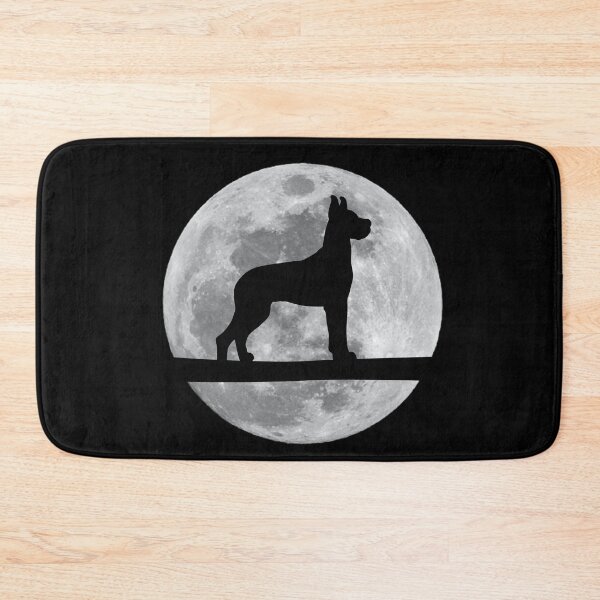 Item preview, Great Dane Dog Night Moon great dane Lover designed and sold by alaechamlal.