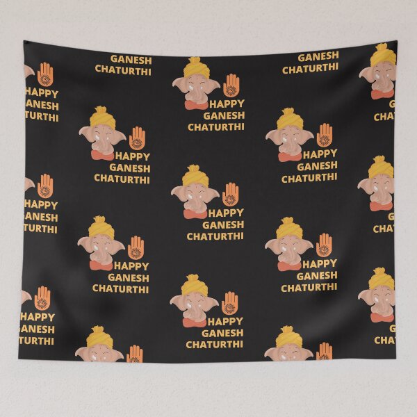 Item preview, Happy Ganesh Chaturthi designed and sold by BhavyaBathla.