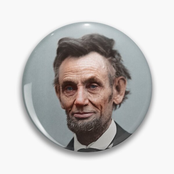 Item preview, President Abraham Lincoln (1865) designed and sold by JBColourisation.