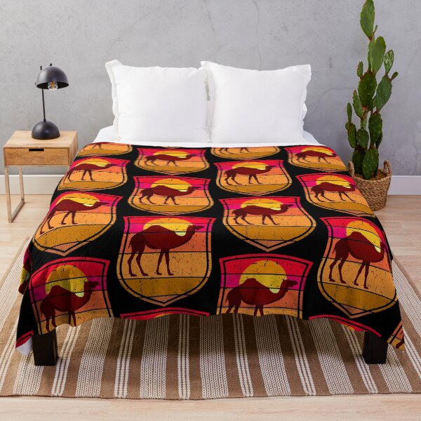 Item preview, Camel Silhouette Colorful Desert Sunset designed and sold by SUNarea.