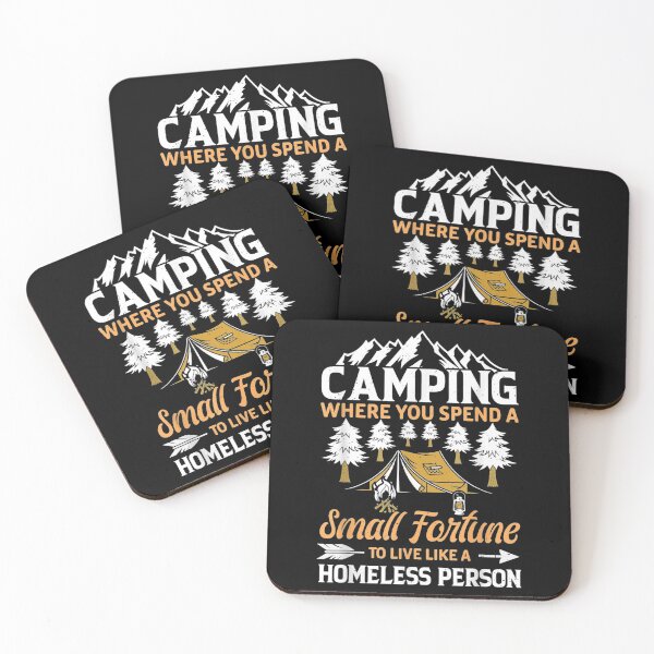 Item preview,  Camping Where Spend Fortune designed and sold by dominique235.