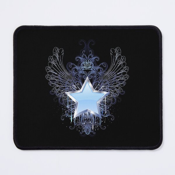 Item preview, Blue Star on a Dark Background designed and sold by Blackmoon9.