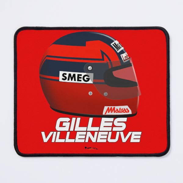 Item preview, Gilles Villeneuve F1 Helmet designed and sold by JageOwen.