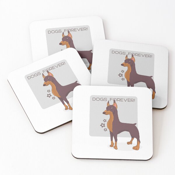 Item preview, Dogs forever - doberman designed and sold by Hallaballoo.